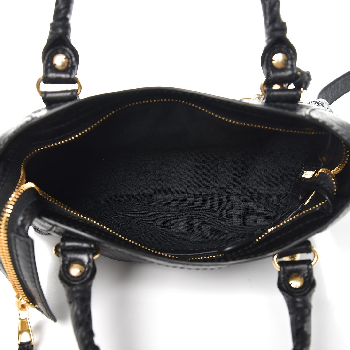 Agneau Giant 12 Gold Hardware Mini City Black