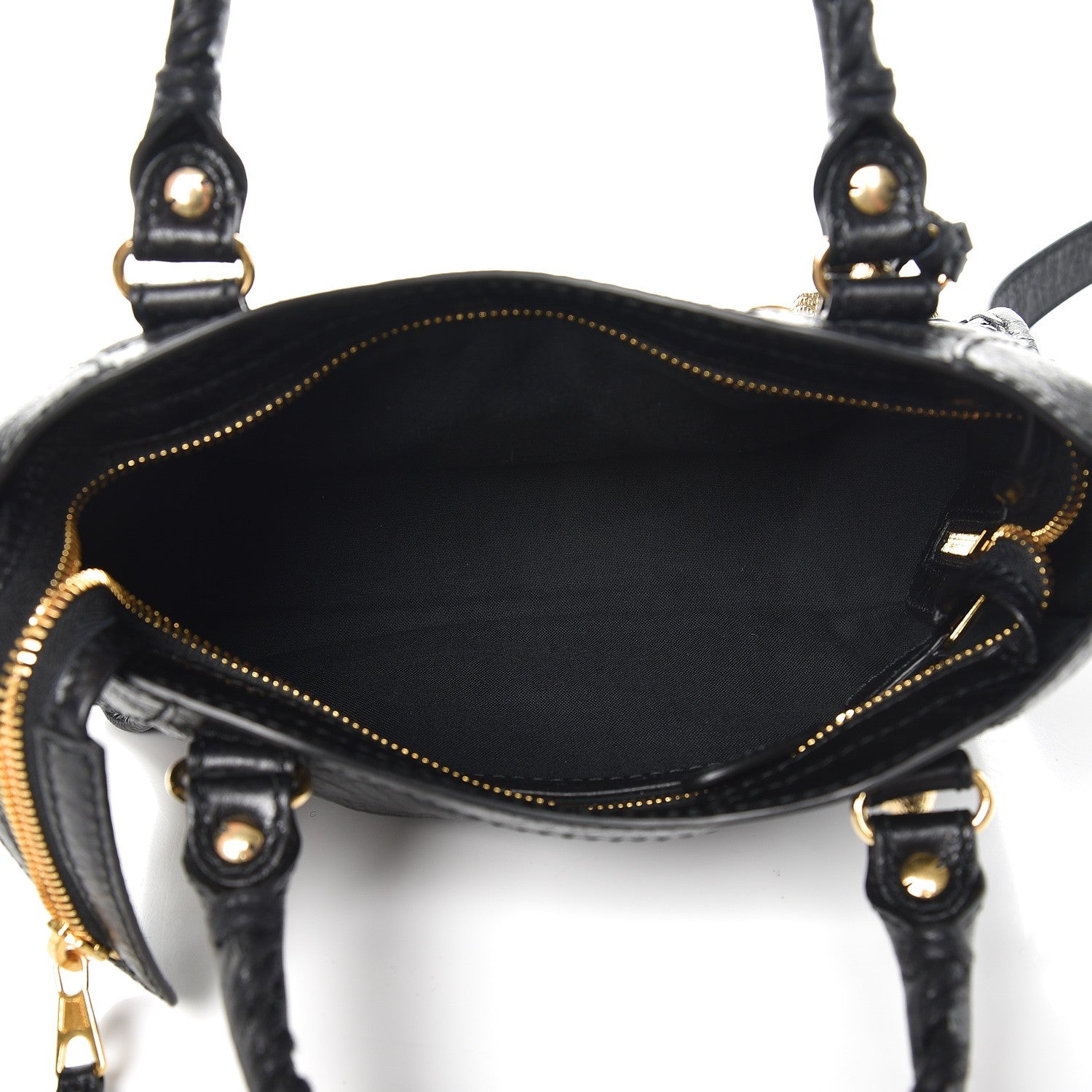 Balenciaga Agneau Giant 12 Gold Hardware Mini City Black 5 of 8