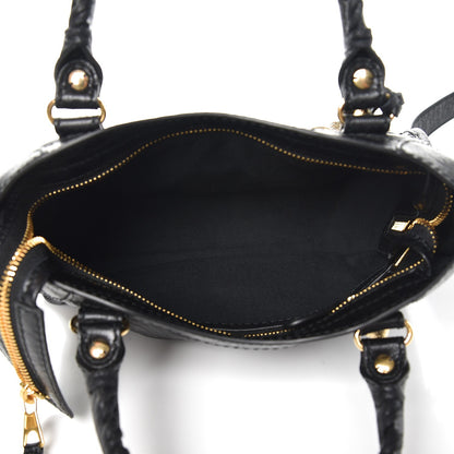Balenciaga Agneau Giant 12 Gold Hardware Mini City Black 5 of 8