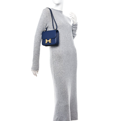 Hermes Epsom Constance 18 Bleu Saphir 2 of 11