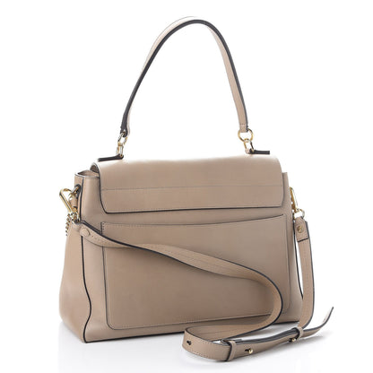 Chloe Calfskin Medium Faye Day Shoulder Bag Motty Grey 4 of 10