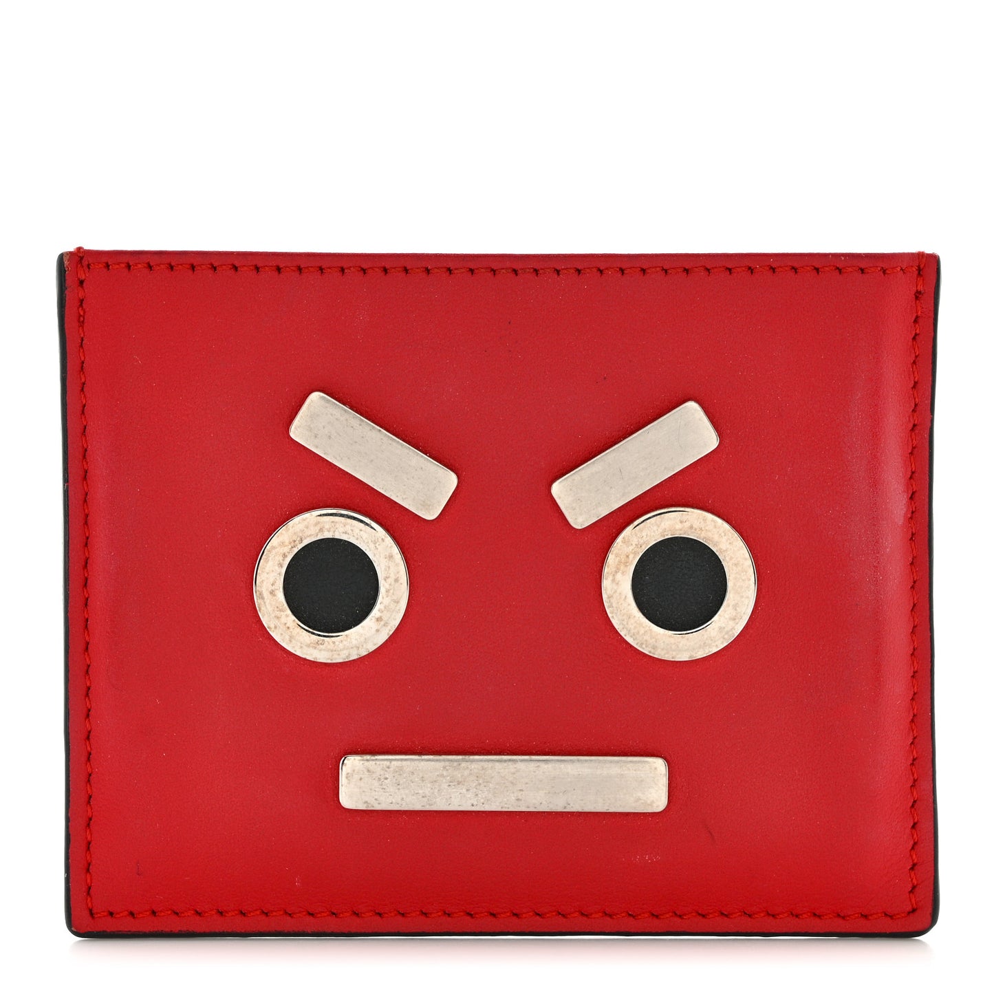 Vitello Century Face No Words Card Holder Fragola