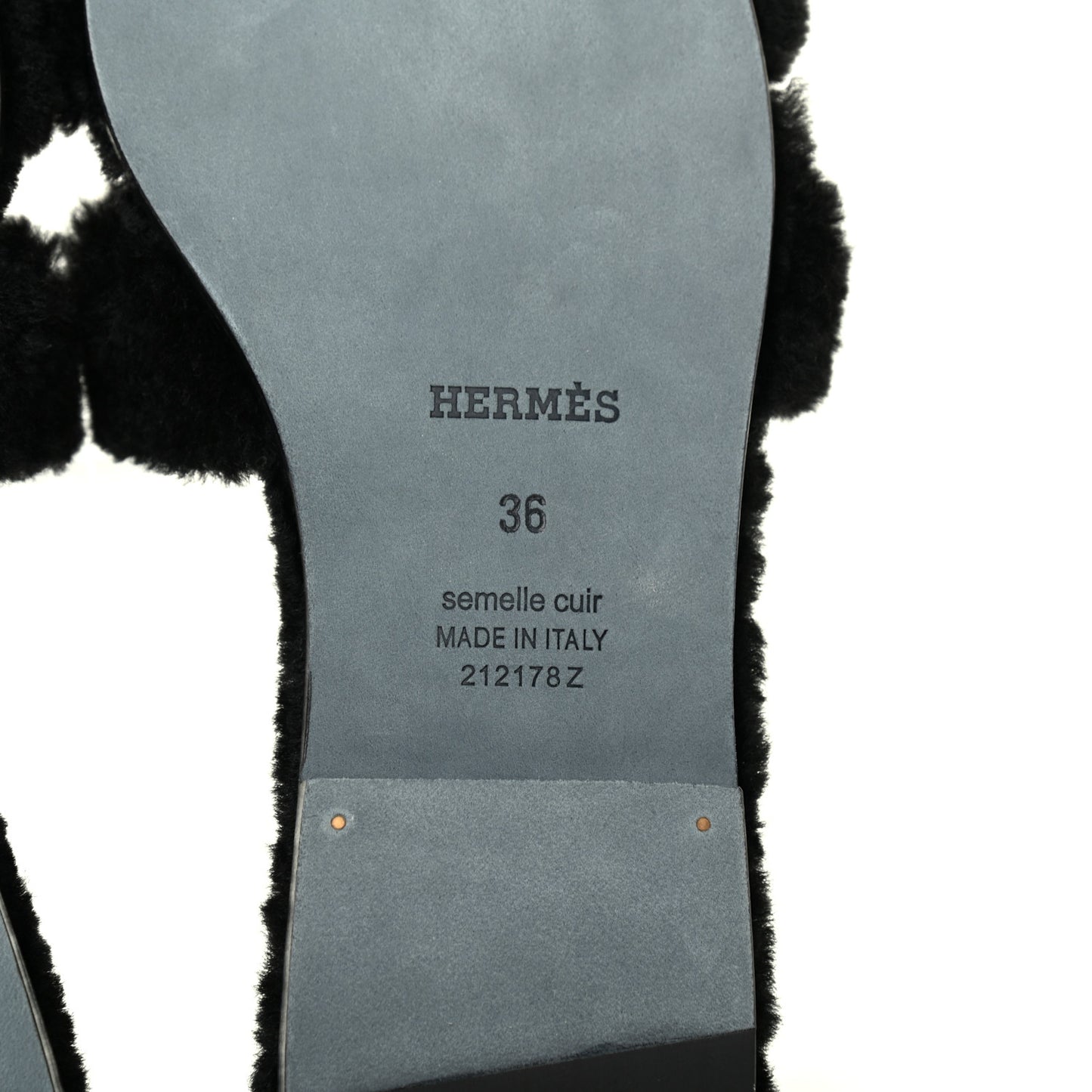 Woolskin Oran Sandals 36 Black