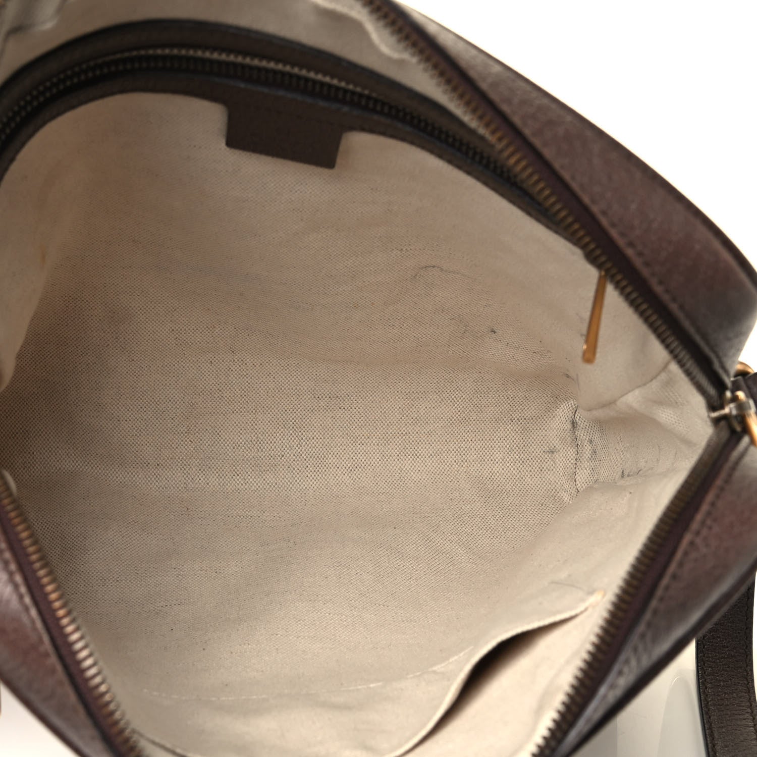 Gucci GG Supreme Monogram Web Medium Ophidia Messenger Bag Brown 4 of 4