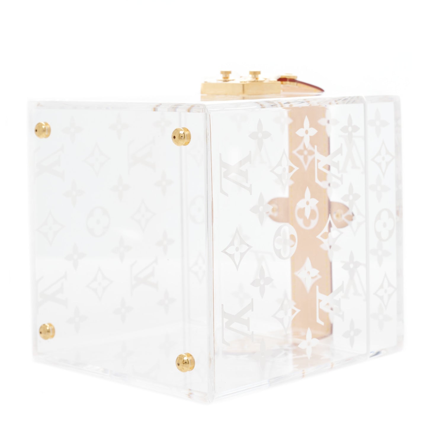 Transparent Plexiglass Cube Scott Box