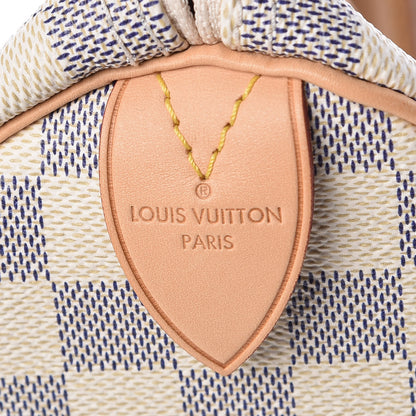 Louis Vuitton Damier Azur Speedy 30 8 of 11
