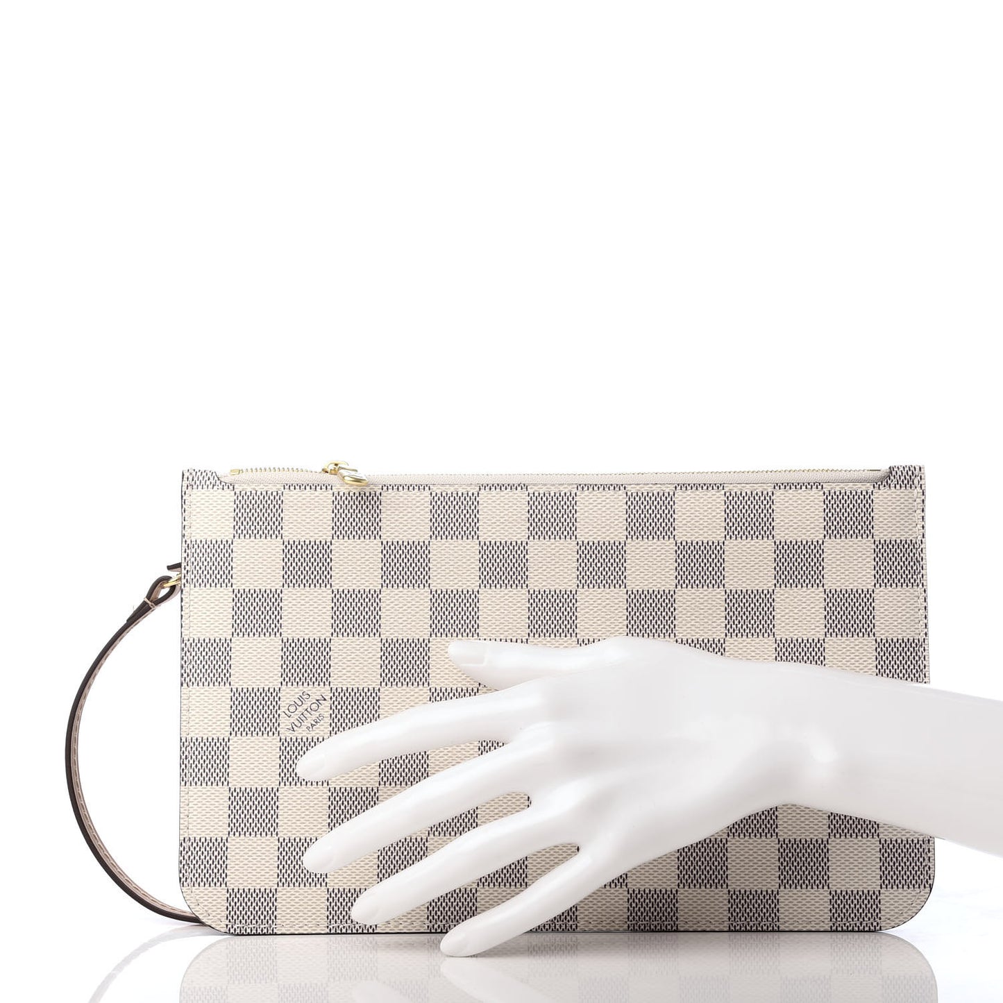 Damier Azur Braided Neverfull MM GM Pochette Pink