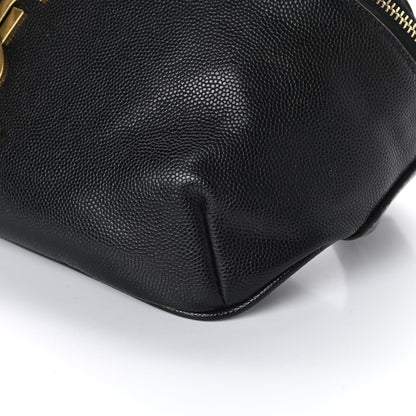 Saint Laurent Grain De Poudre Monogram Belt Bag Black 8 of 9