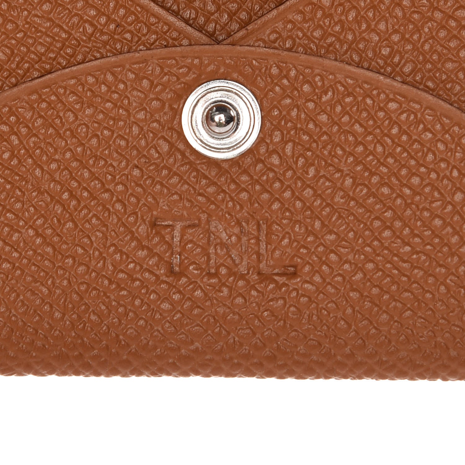 Hermes Epsom Calvi Card Case Gold 8 of 9