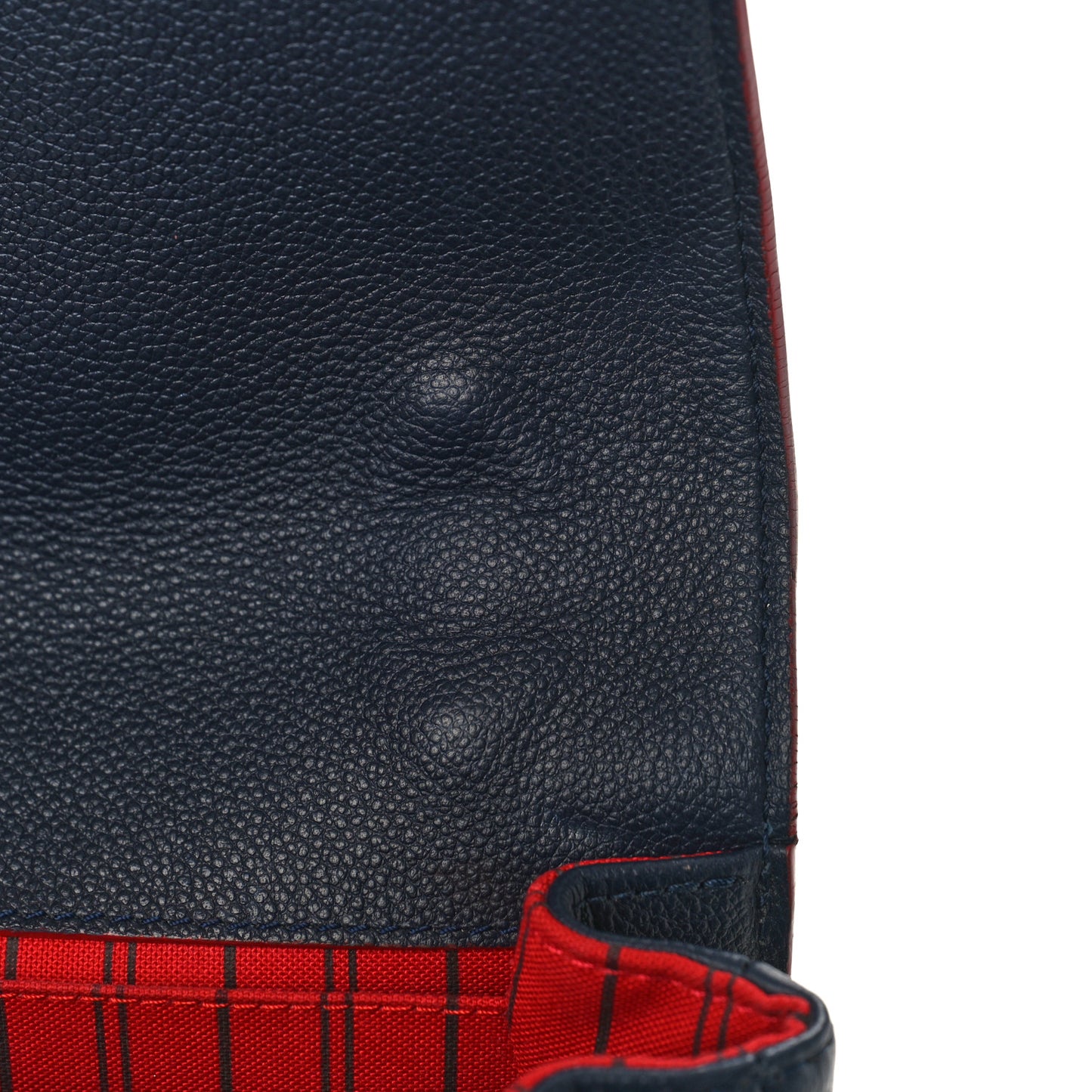 Empreinte Pochette Metis Marine Rouge
