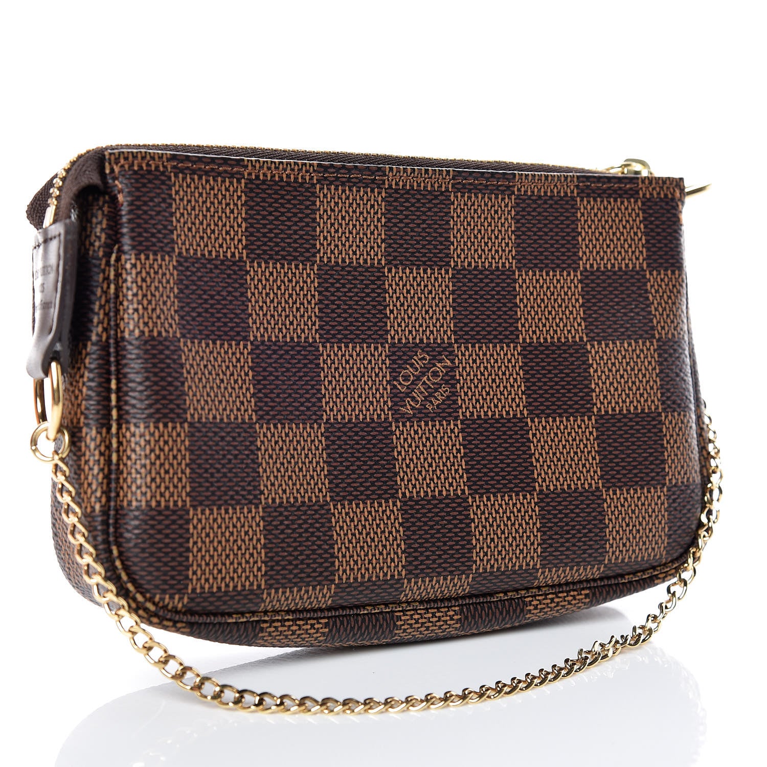 Louis Vuitton Damier Ebene Mini Pochette Accessories 3 of 10