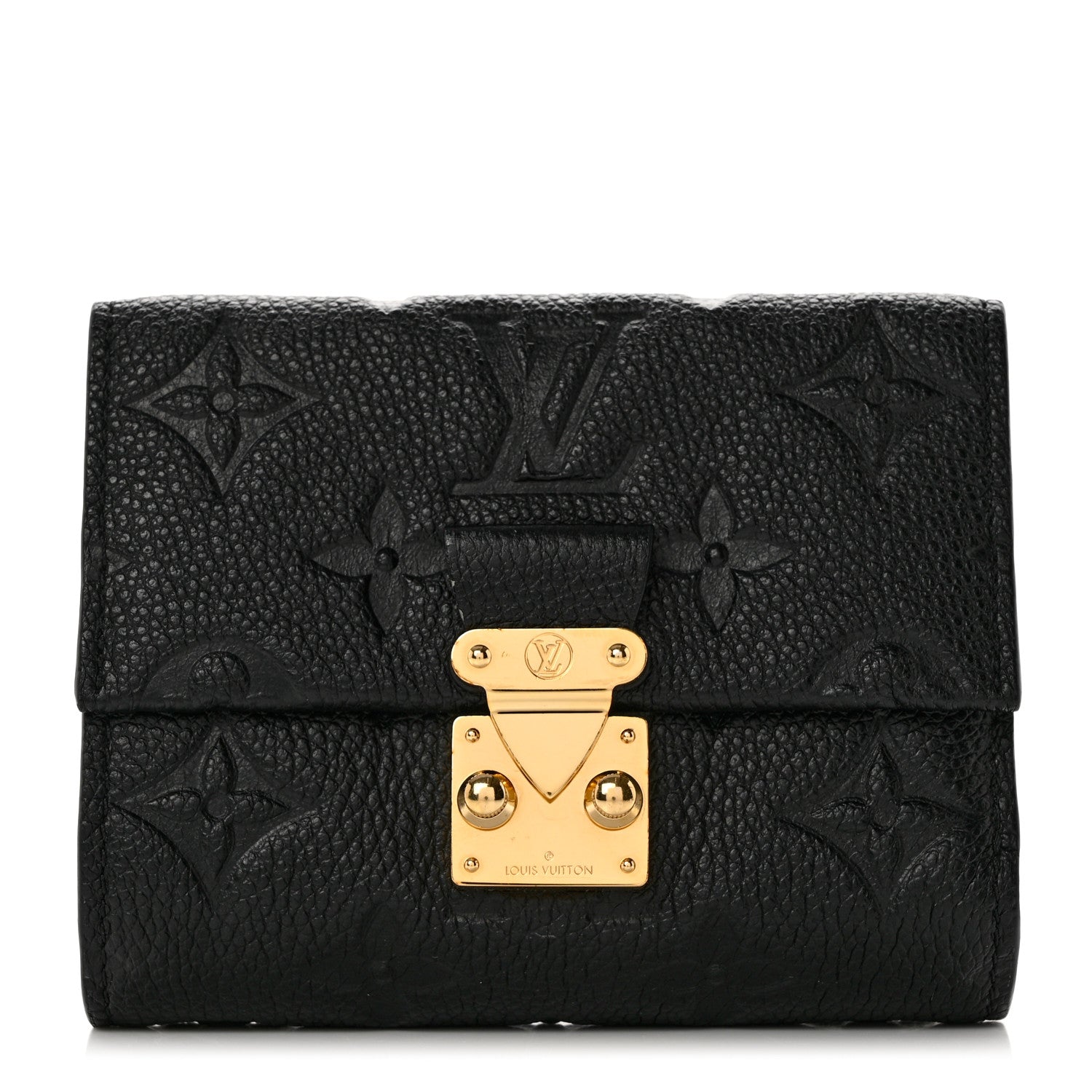 Louis Vuitton Empreinte Metis Compact Wallet Black 1 of 7