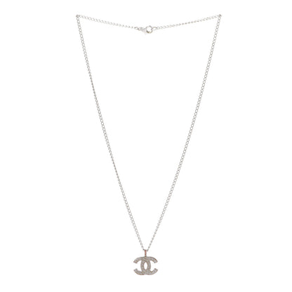 Chanel CC Necklace Silver 3 of 5