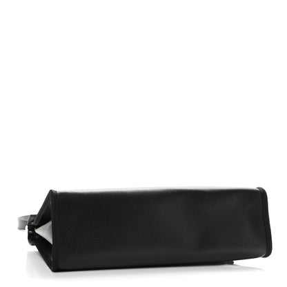 Hermes Toile H Berline Vache Hunter Herbag Zip PM 31 Black Ecru 5 of 11