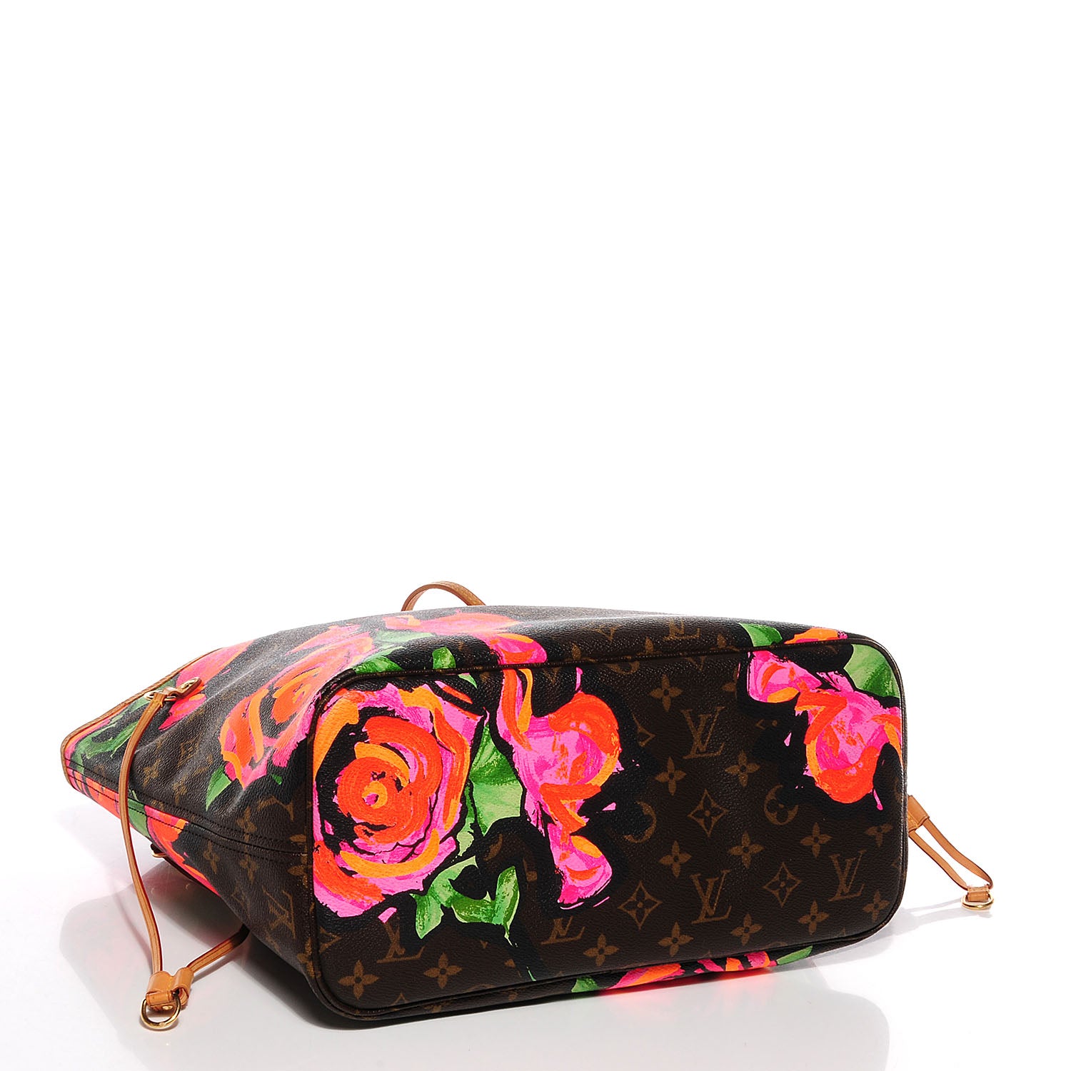 Louis Vuitton Monogram Roses Neverfull MM 4 of 7