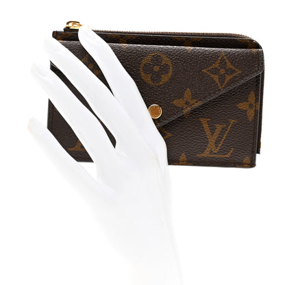 Louis Vuitton Monogram Recto Verso Card Holder Black 2 of 6