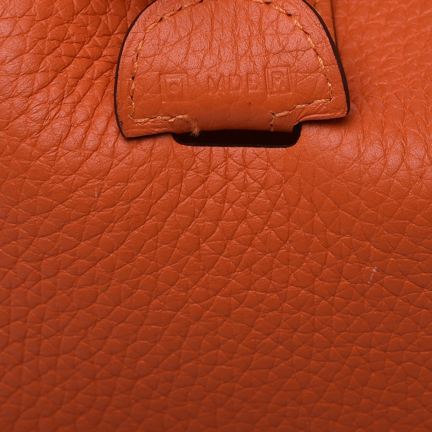 Hermes Taurillon Clemence Evelyne III PM Orange 8 of 14