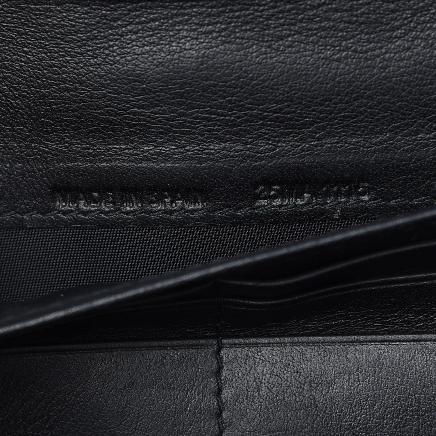 Christian Dior Patent Cannage Lady Dior Rendezvous Wallet On Chain Black 7 of 9