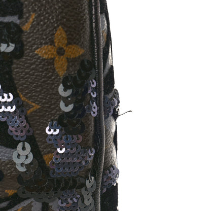 Louis Vuitton Monogram Fleur De Jais Sequins Speedy 30 9 of 11