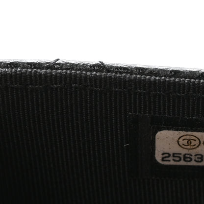 Chanel Caviar Quilted Flap Card Holder Black 8 of 9