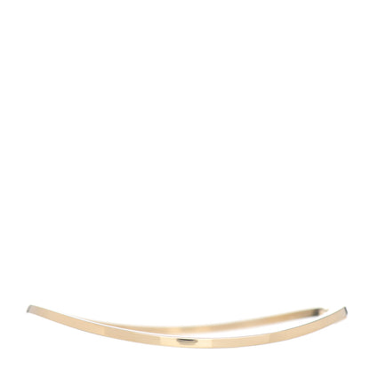 Roberto Coin 18K Yellow Gold Diamond Wave Bangle Bracelet 3 of 5