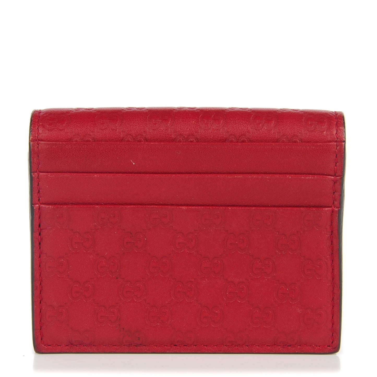 Microguccissima Card Case Red
