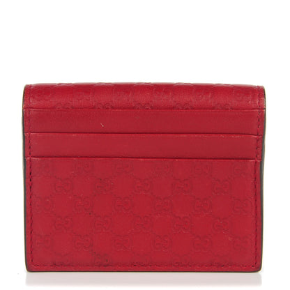 Gucci Microguccissima Card Case Red 1 of 7