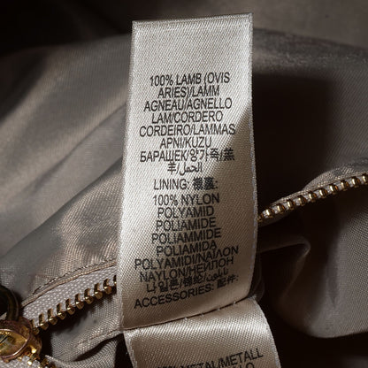 Burberry Lambskin Plisse Medium Emerson Tote Bronze Amber 9 of 13