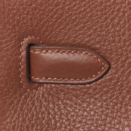 Hermes Taurillon Clemence Birkin 35 Marron D'Inde 11 of 33