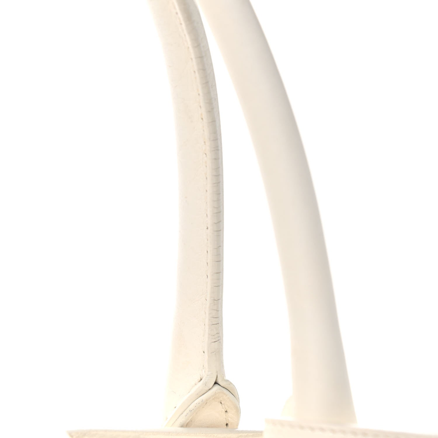 Saint Laurent Sheepskin Large Classic Y Cabas White 10 of 15