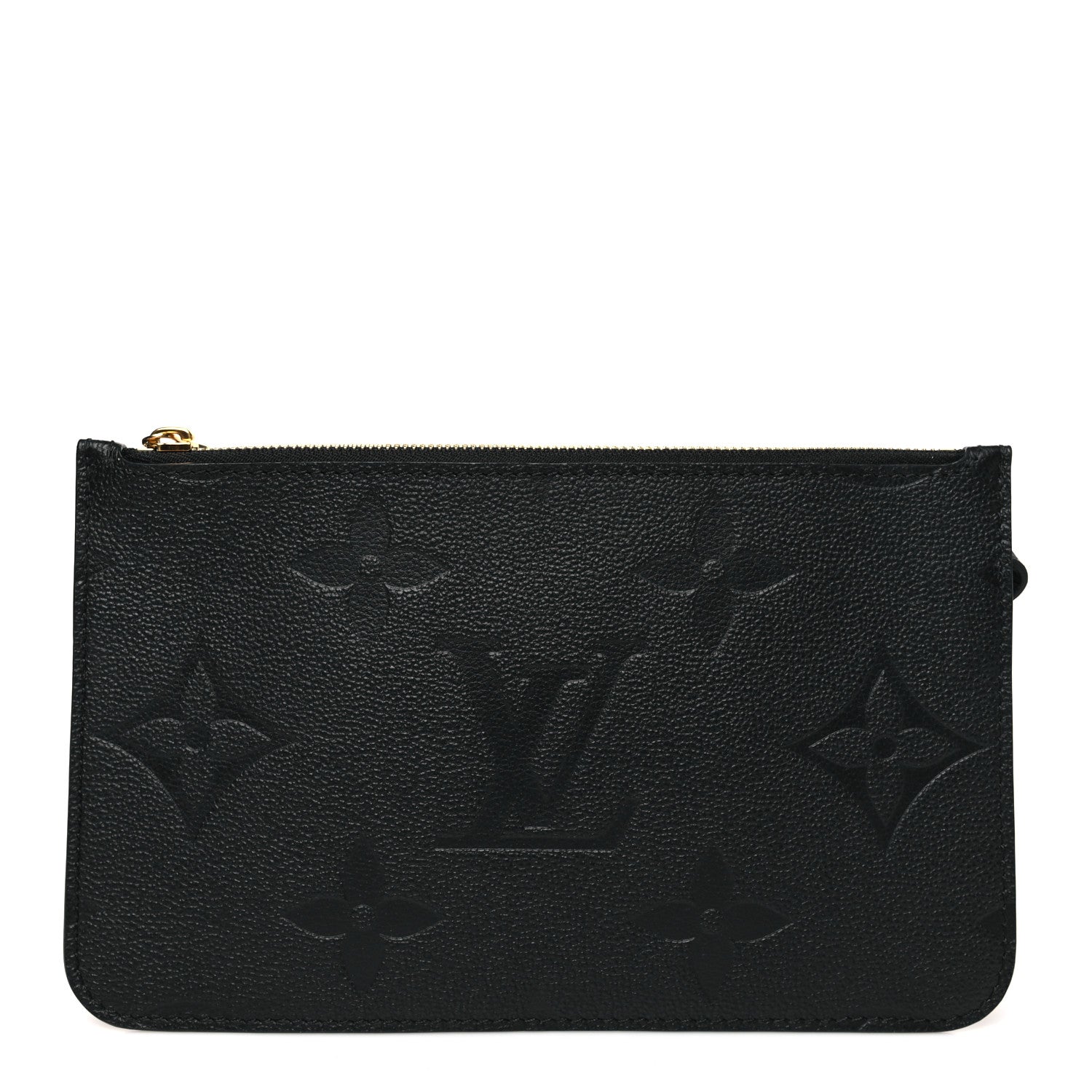 Louis Vuitton Empreinte Monogram Giant Neverfull MM Pochette Black 1 of 7