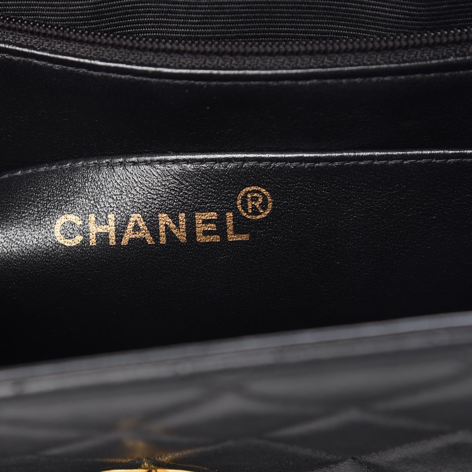 Chanel Lambskin Quilted Jumbo Single Flap Black 6 of 14