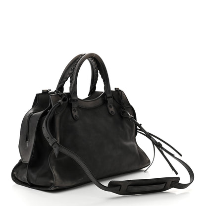 Balenciaga Calfskin Black Hardware Neo Classic City Black 3 of 10