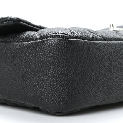 Chanel Caviar Quilted Jumbo Easy Flap Black 8 of 9