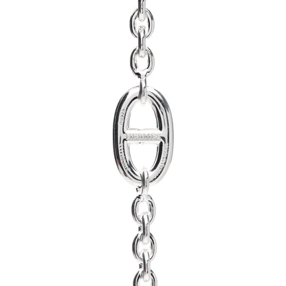 Hermes Sterling Silver Farandole Necklace 120 4 of 5