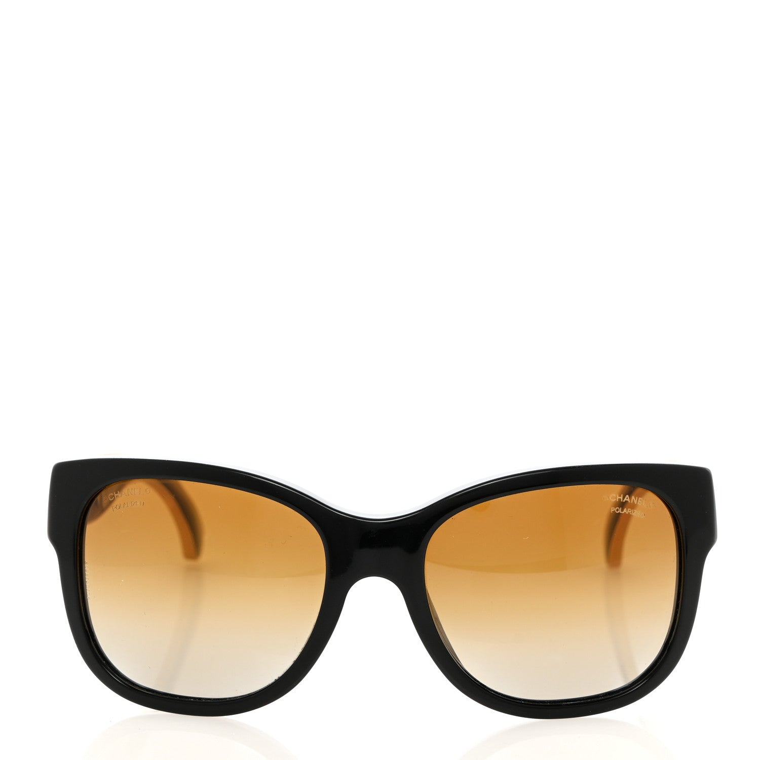 Chanel Acetate Polarized CC Sunglasses 5270 Black 2 of 9