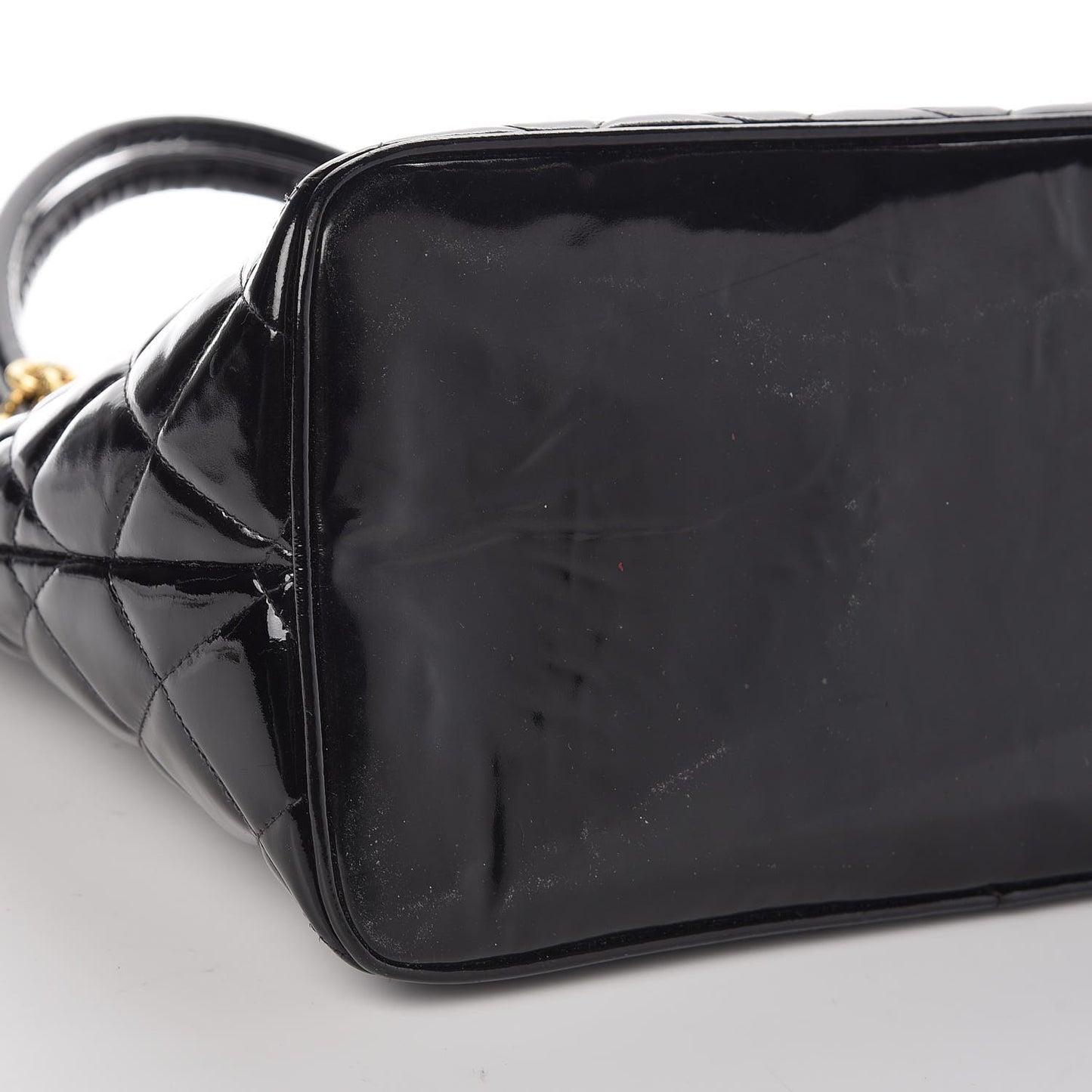 Patent Medallion Tote Black