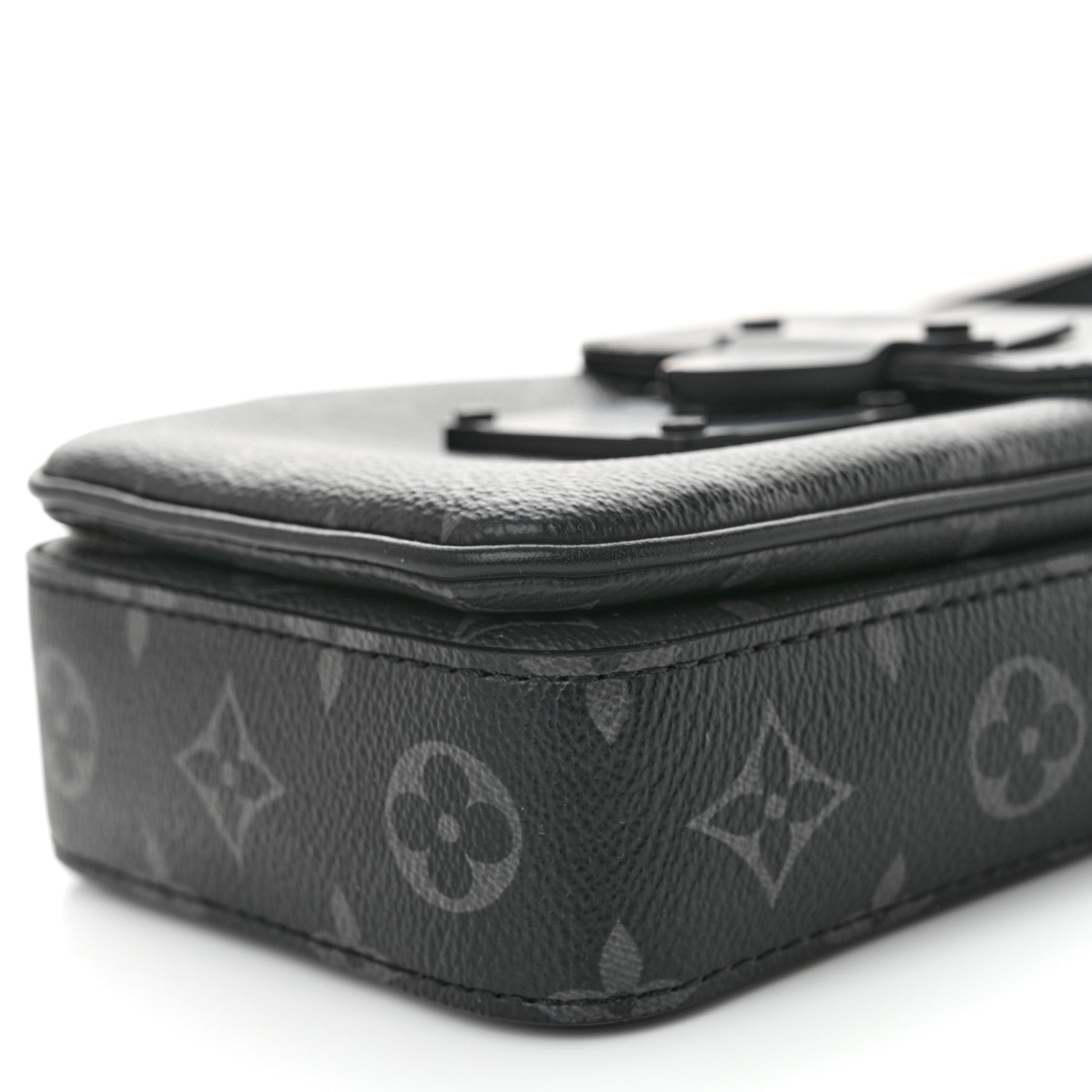 Louis Vuitton Monogram Eclipse S Lock Wearable Wallet 9 of 9