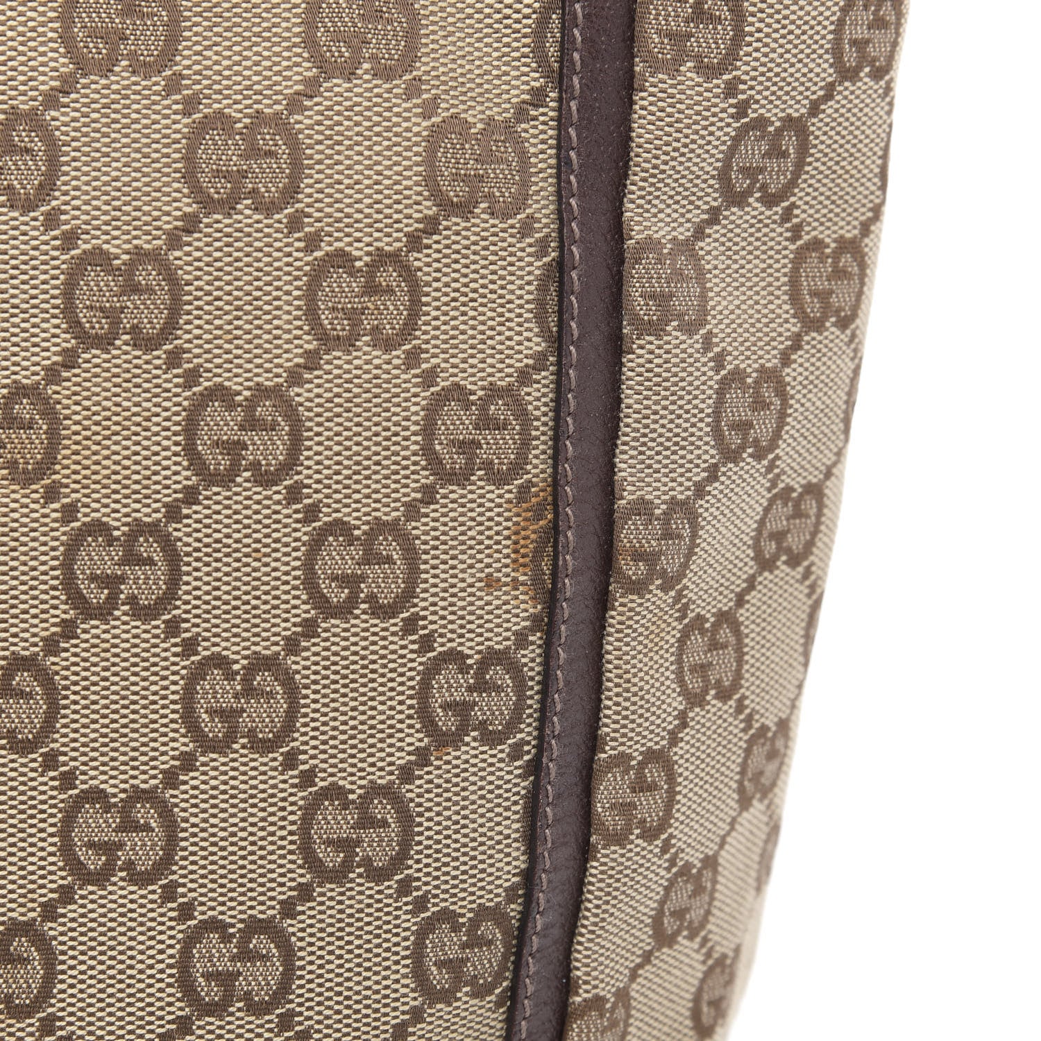 Gucci Monogram Small Abbey Tote Dark Brown 12 of 12