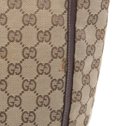 Gucci Monogram Small Abbey Tote Dark Brown 12 of 12