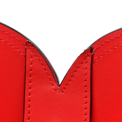 Gucci GG Supreme Monogram Love Valentines Day Small Heart Bag Beige Ebony New Geranium 11 of 11