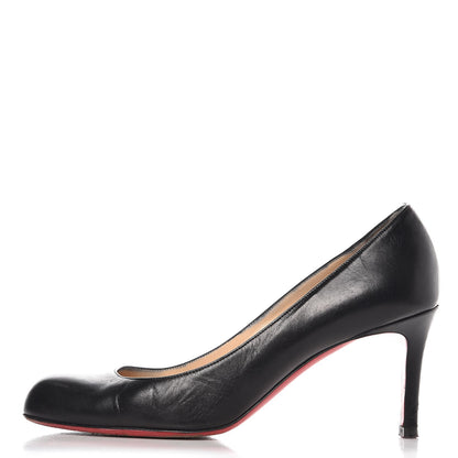 Christian Louboutin Kid Simple 85 Pumps 37.5 Black 1 of 13