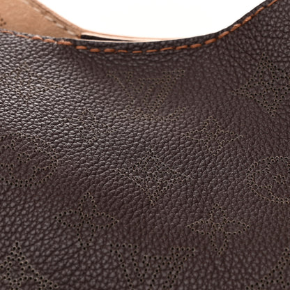 Louis Vuitton Mahina Carmel Hobo Chocolate 7 of 11
