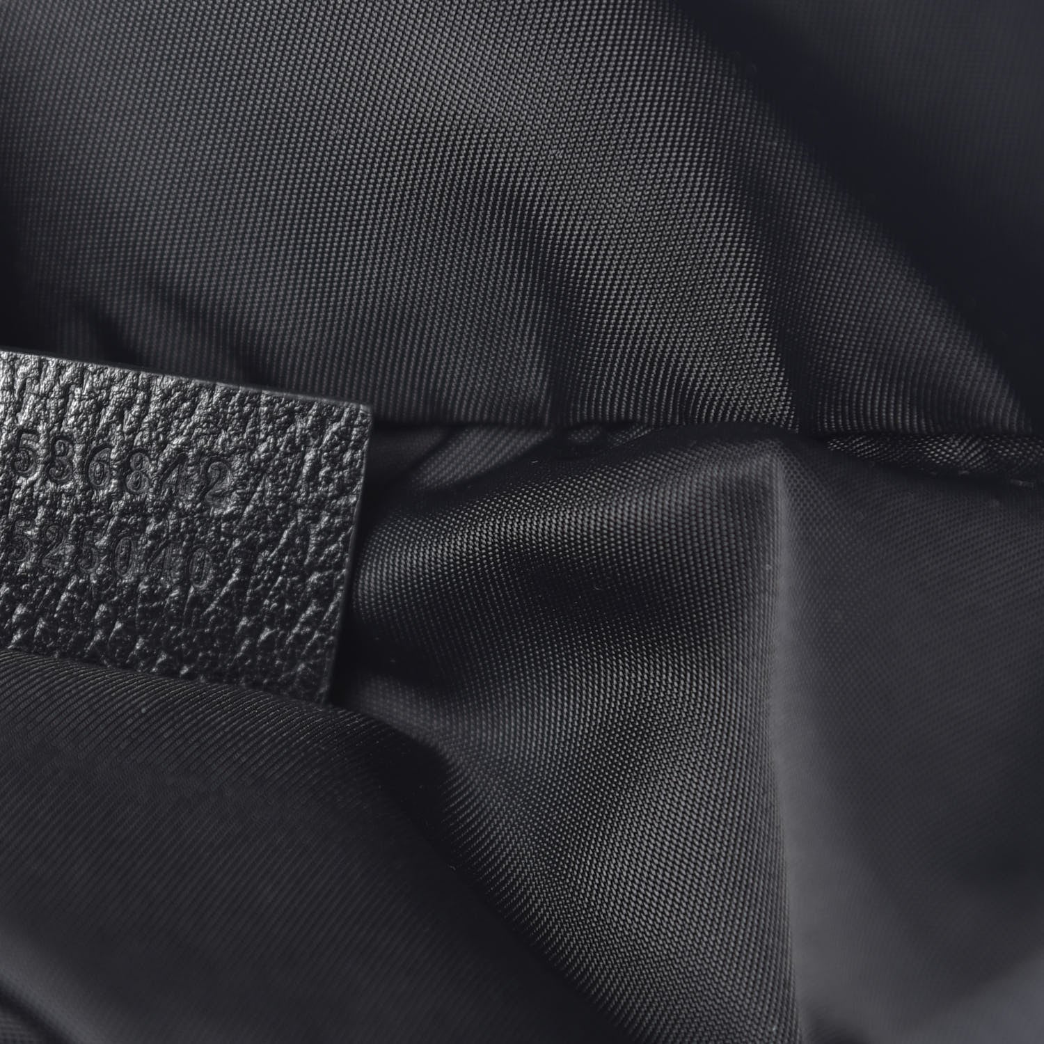 Gucci Nylon 80s Logo Patch Belt Bag Black 8 of 11