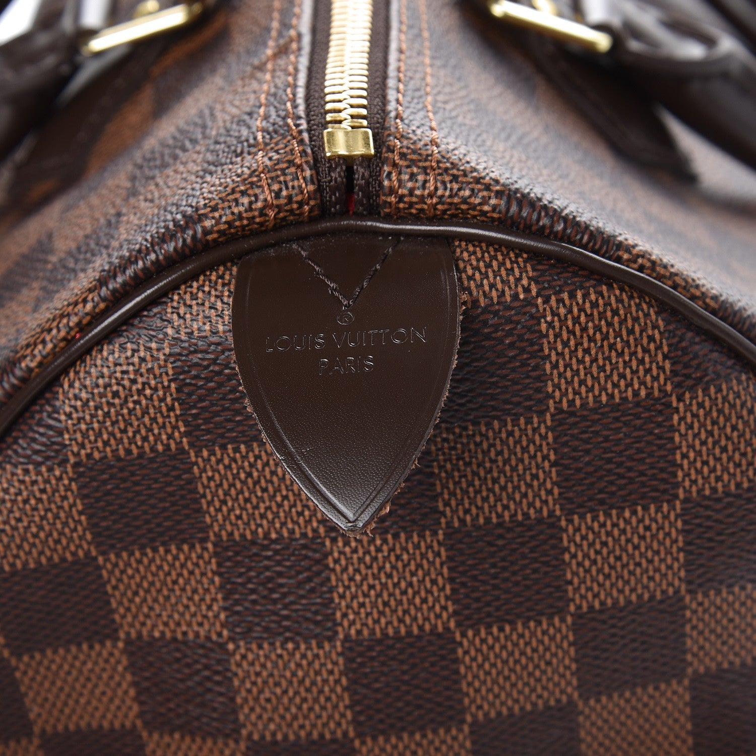 Louis Vuitton Damier Ebene Speedy 30 8 of 9