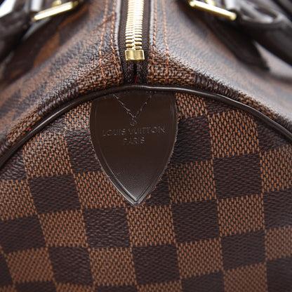 Louis Vuitton Damier Ebene Speedy 30 8 of 9