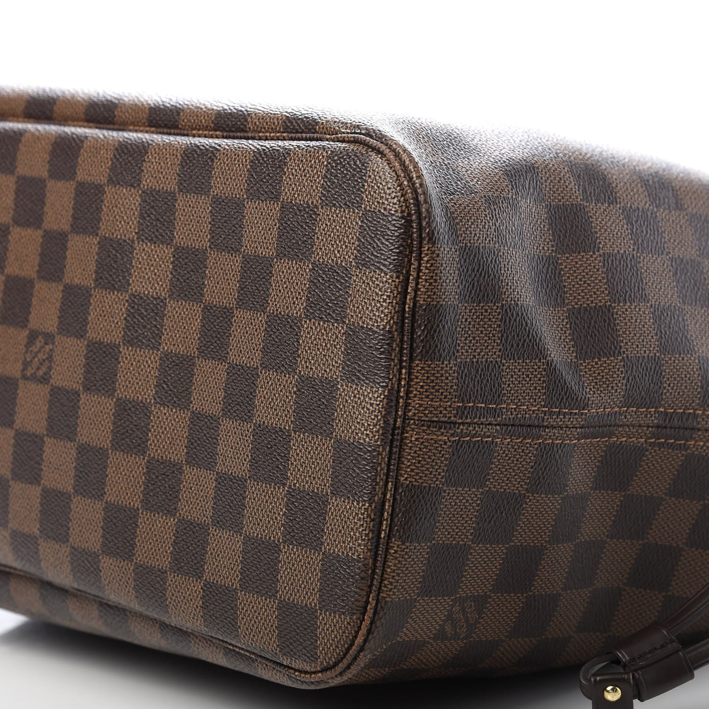 Damier Ebene Neo Neverfull MM Rose Ballerine