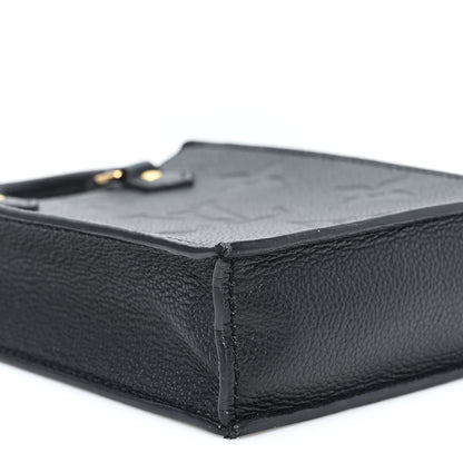 Louis Vuitton Empreinte Monogram Giant Petit Sac Plat Black 9 of 10