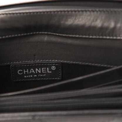 Chanel Lambskin Stitched Orient Express Wallet on Chain WOC Black 6 of 14
