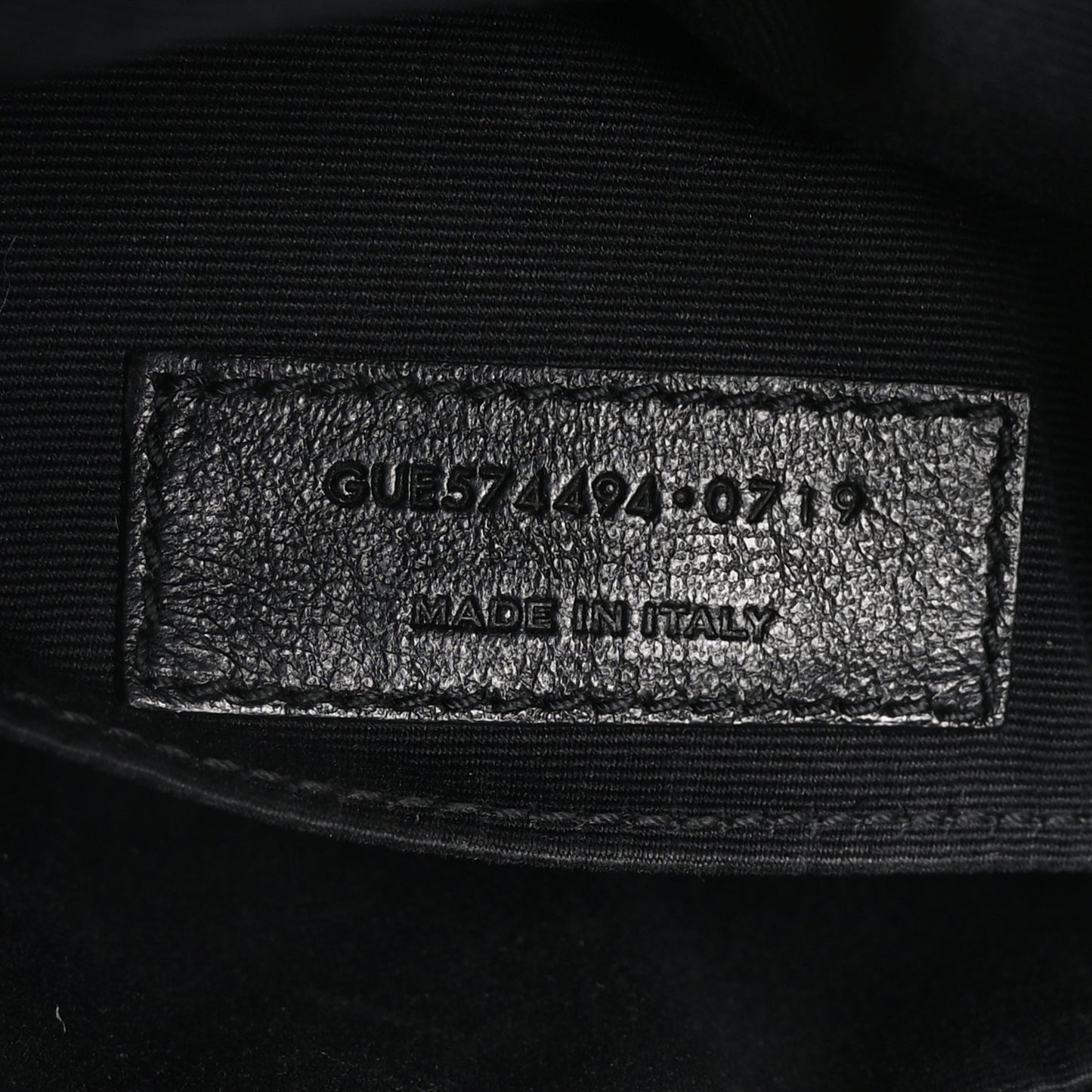 Velvet Matelasse Monogram Lou Camera Bag Black